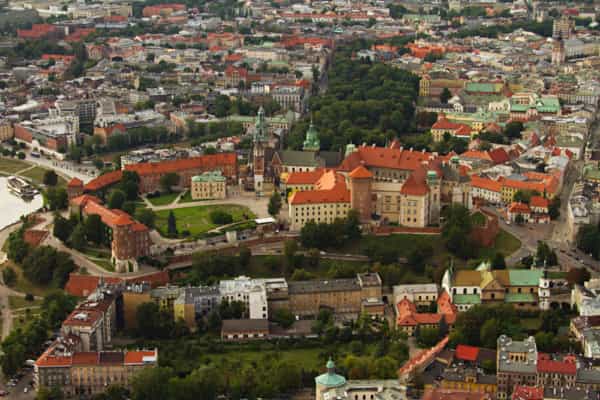 Voucher for a sightseeing flight Cracow