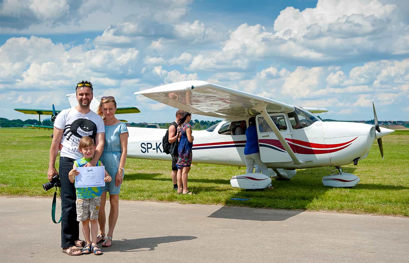 sightseeing flights by plane as a gift voucher